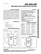 DataSheet MAX691A pdf